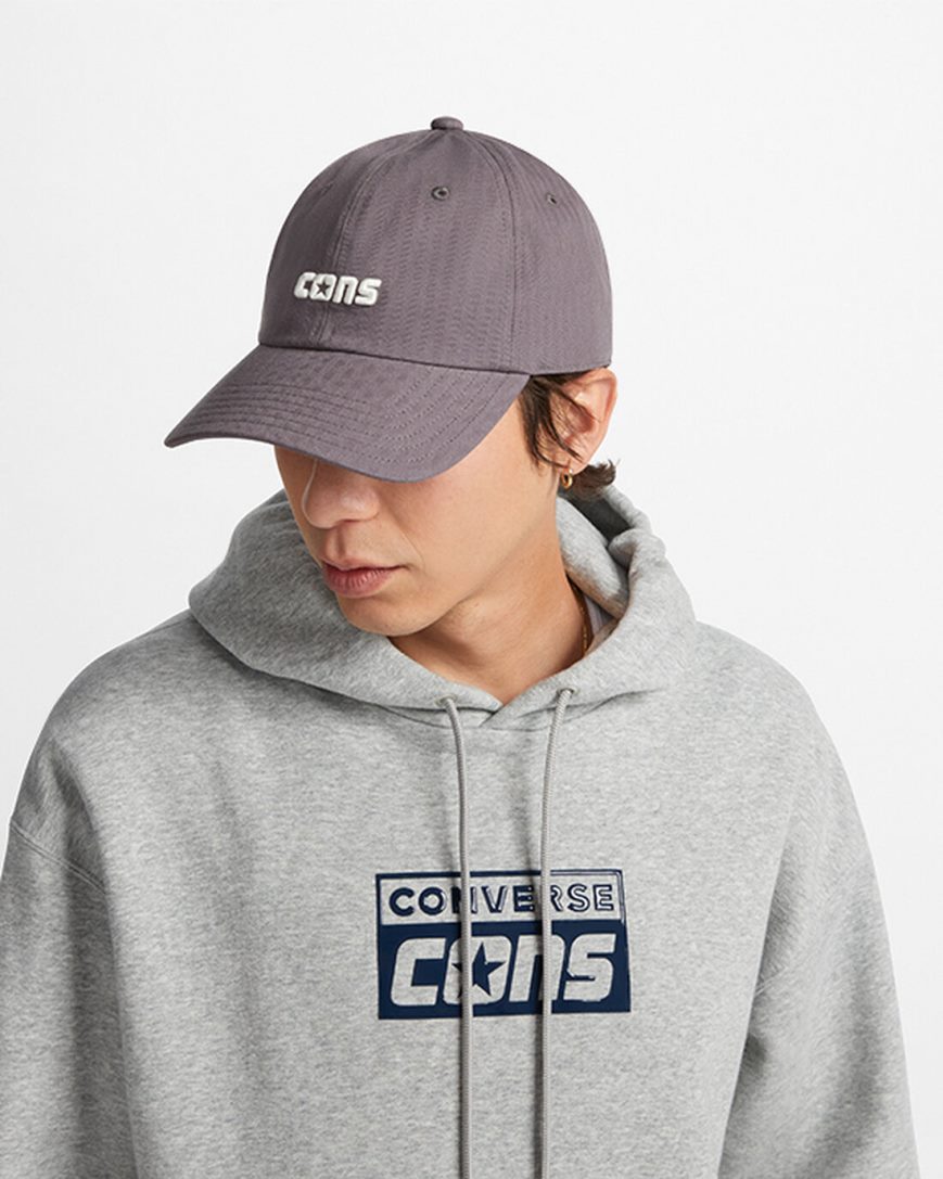 Women's Converse CONS Baseball Hats Grey | AU 9C546M
